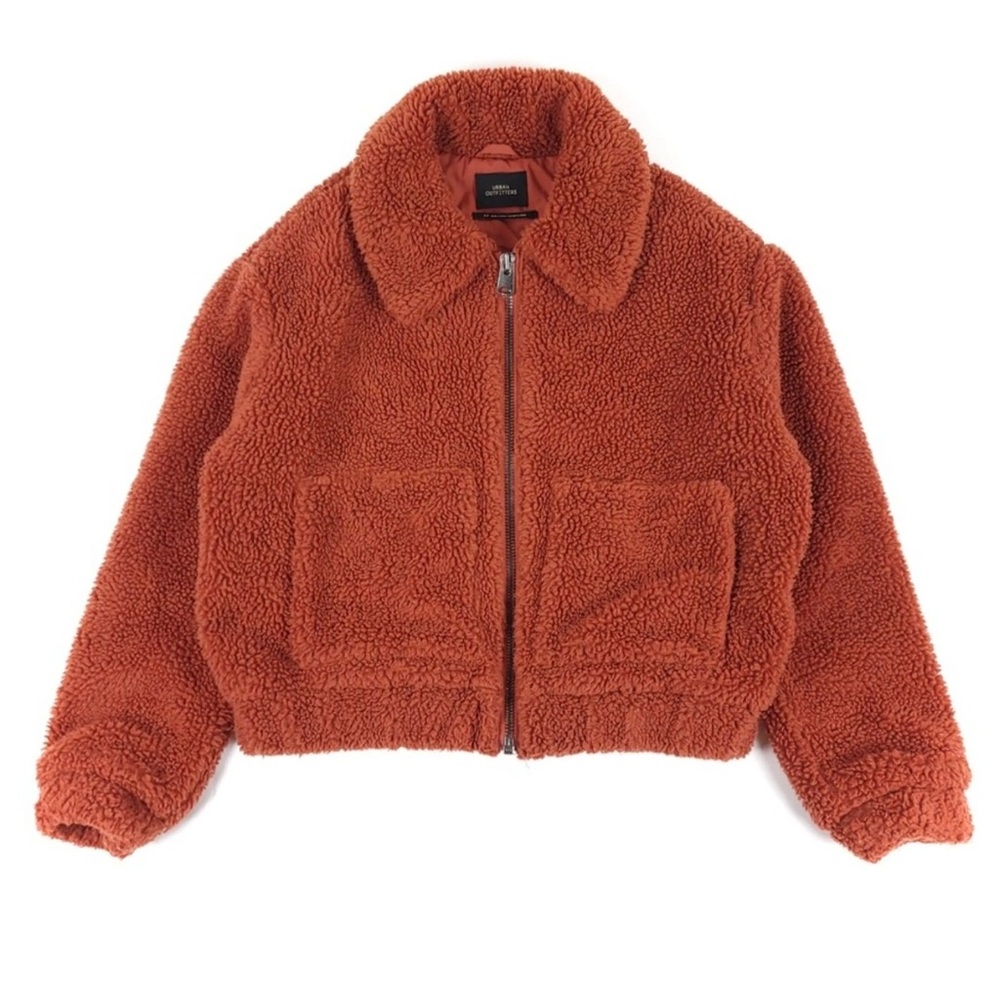 Urban outfitters Sherpa teddy zip jacket